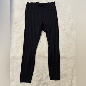 Lululemon Wunder Under 25” Tight, Tonal Stripe Black Size 8